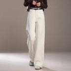 Blanche Élégance Trousers
