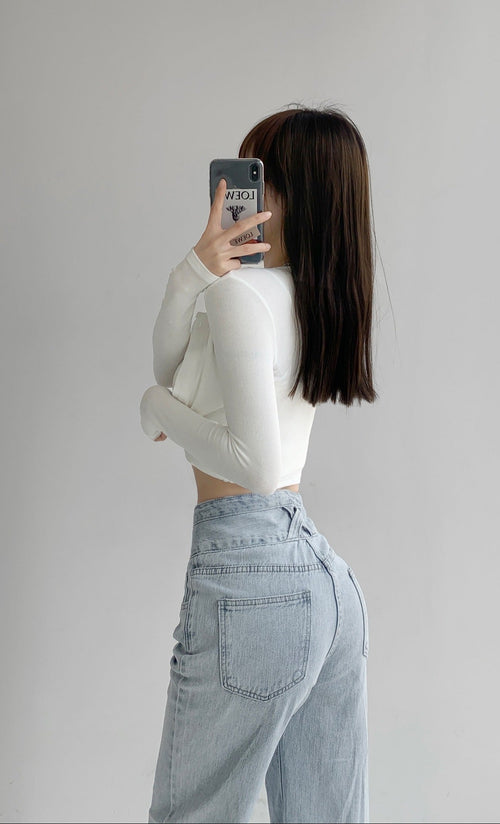 Aurélia High-Waist Classic Denim
