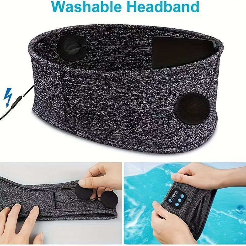 Bluetooth Music Sleep Eye Mask Sports Headband