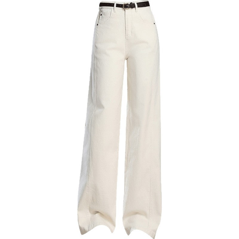 Blanche Élégance Trousers