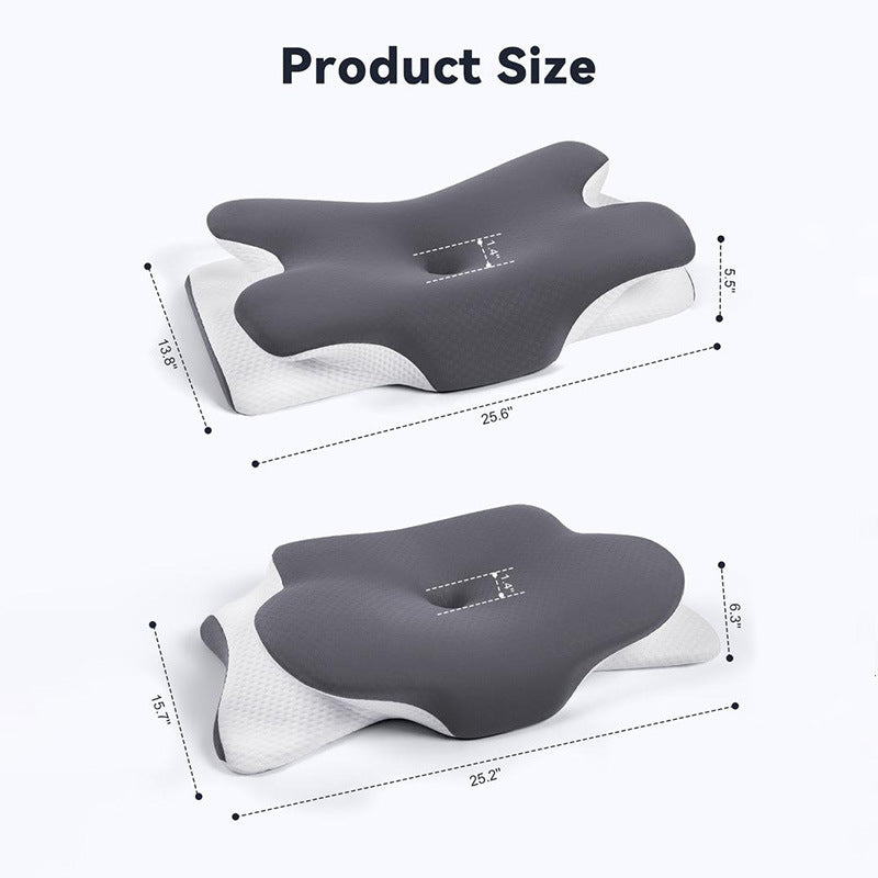 Butterfly-shaped sleep memory pillow
