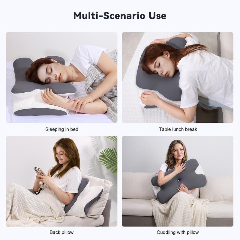 Butterfly-shaped sleep memory pillow