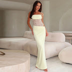 Aurelia Lace Silhouette Gown